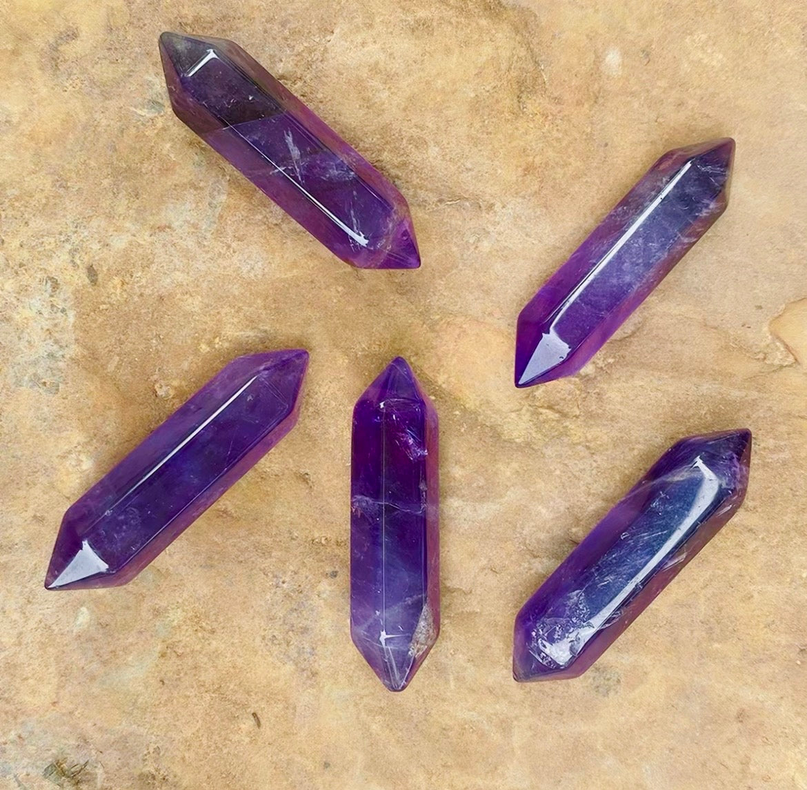 Amethyst Two Pointed Crystal