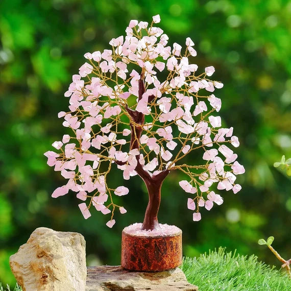 Rose Quartz LOVE Tree | Big Rose Quartz Tree