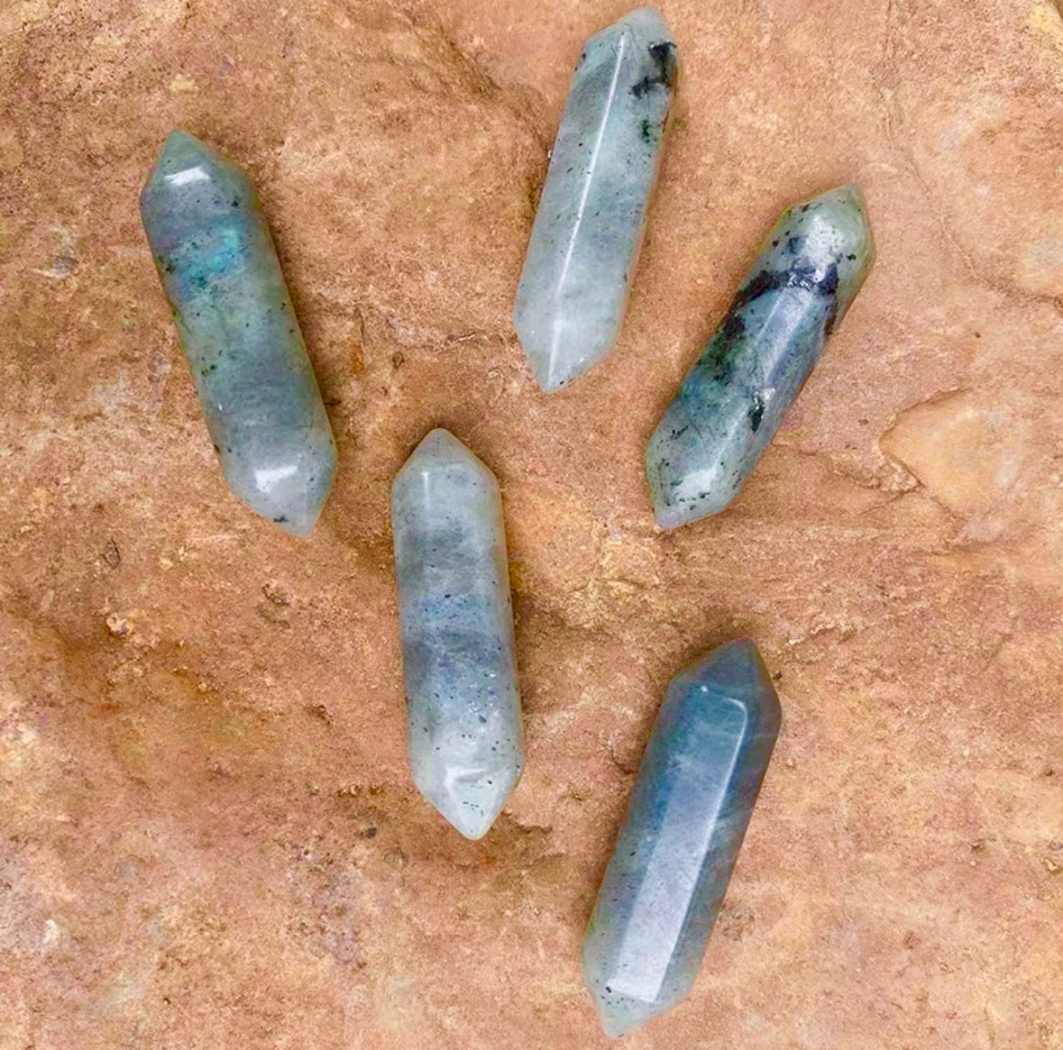 Labradorite Two Pointed Crystal