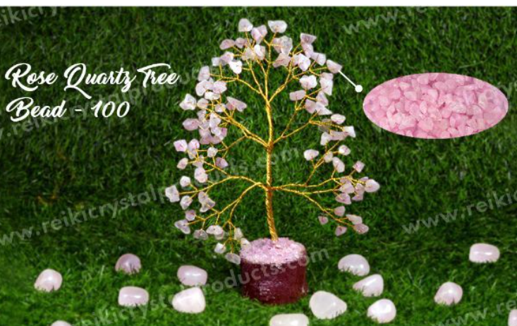 Rose Quartz LOVE Tree